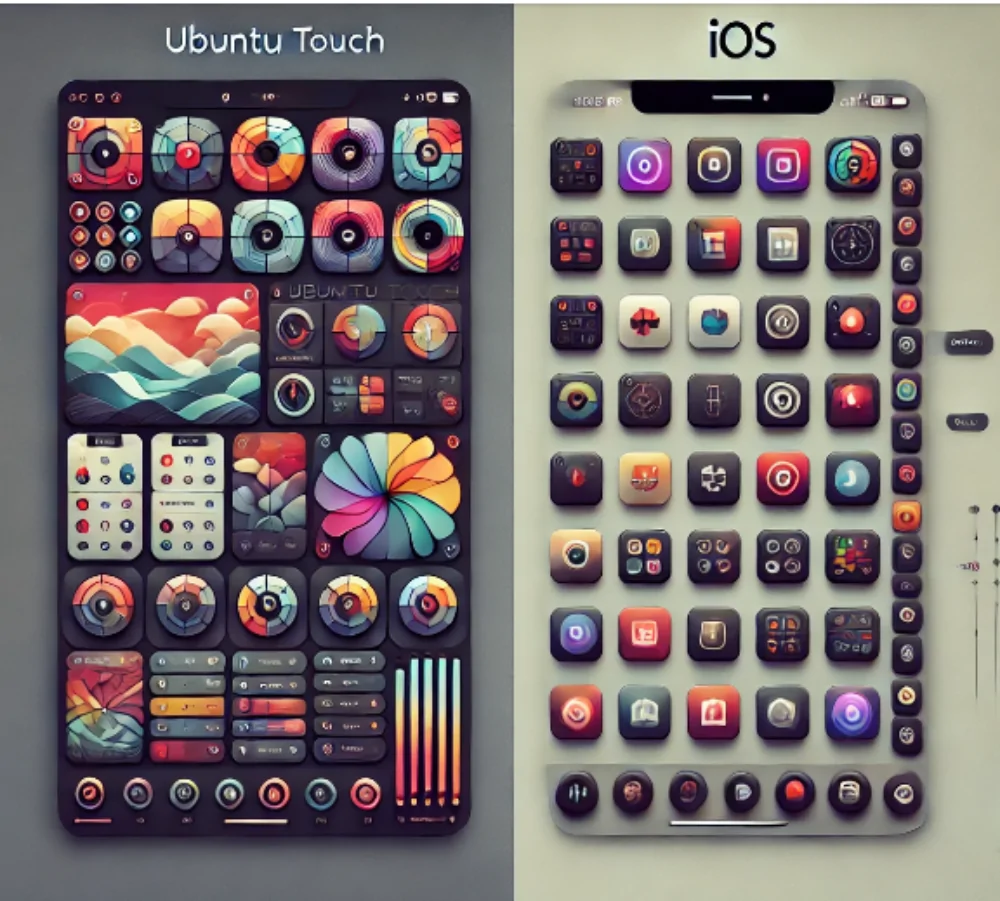 Ubuntu Touch Comparison with iOS