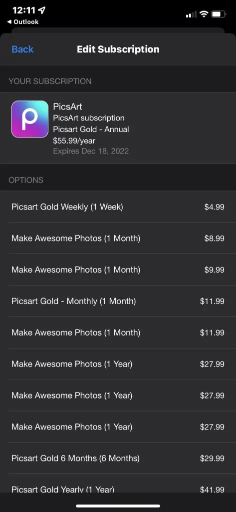 Understanding Your Picsart Subscription