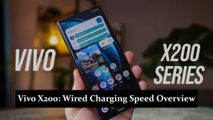 Vivo X200 - Reduced Wired Charging Speed Overview