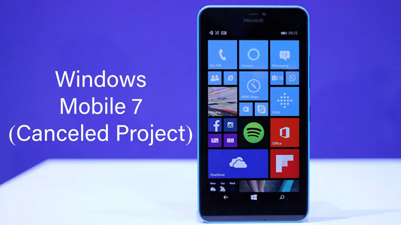 Windows Mobile 7 (Canceled Project)