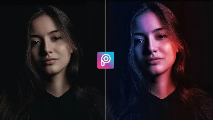 Before and After Shadow Examples in Picsart