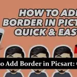 How to Add Border in Picsart