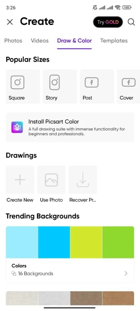 Navigating the Drawing Tools in PicsArt