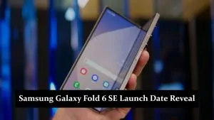 Samsung Galaxy Fold 6 Special Edition Launch Date Reveal