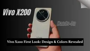 Vivo X200 First Look - Sleek Design & Color Options Revealed