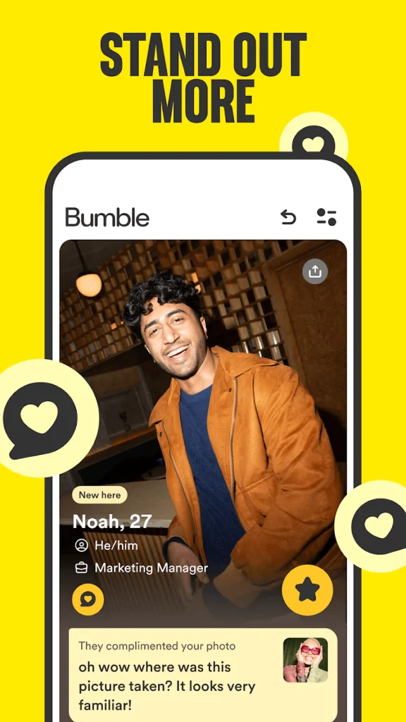 profile verification badge on bumble dating