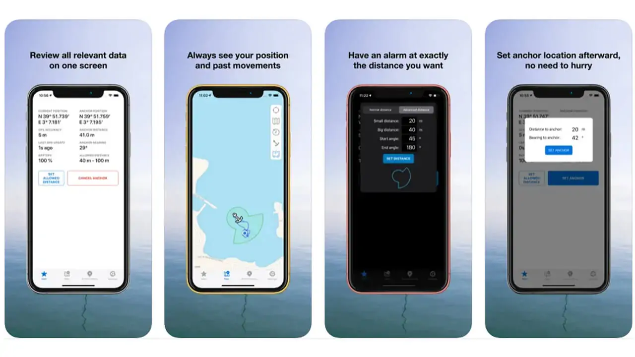 Anchor Alarm Apps Designed for Boaters