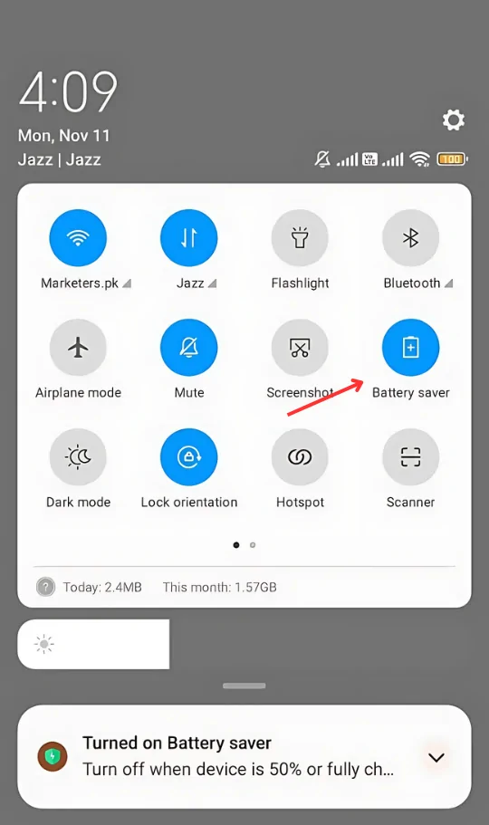 Understanding Battery Saver Mode