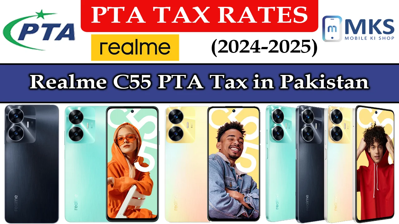 Realme C55 PTA Tax