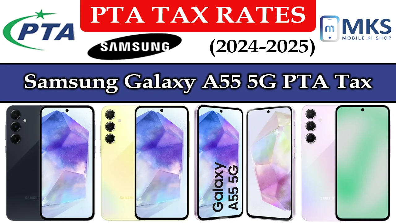 Pta tax of Samsung A55