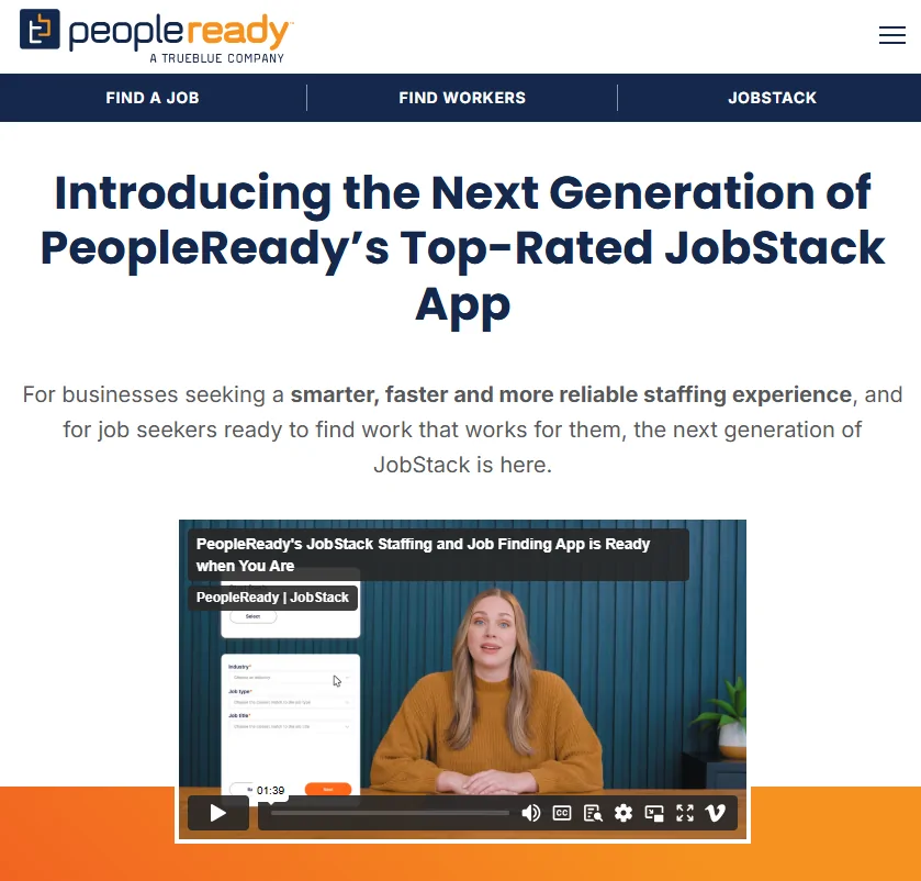 JobStack by PeopleReady