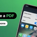 How to Make a PDF on iPhone