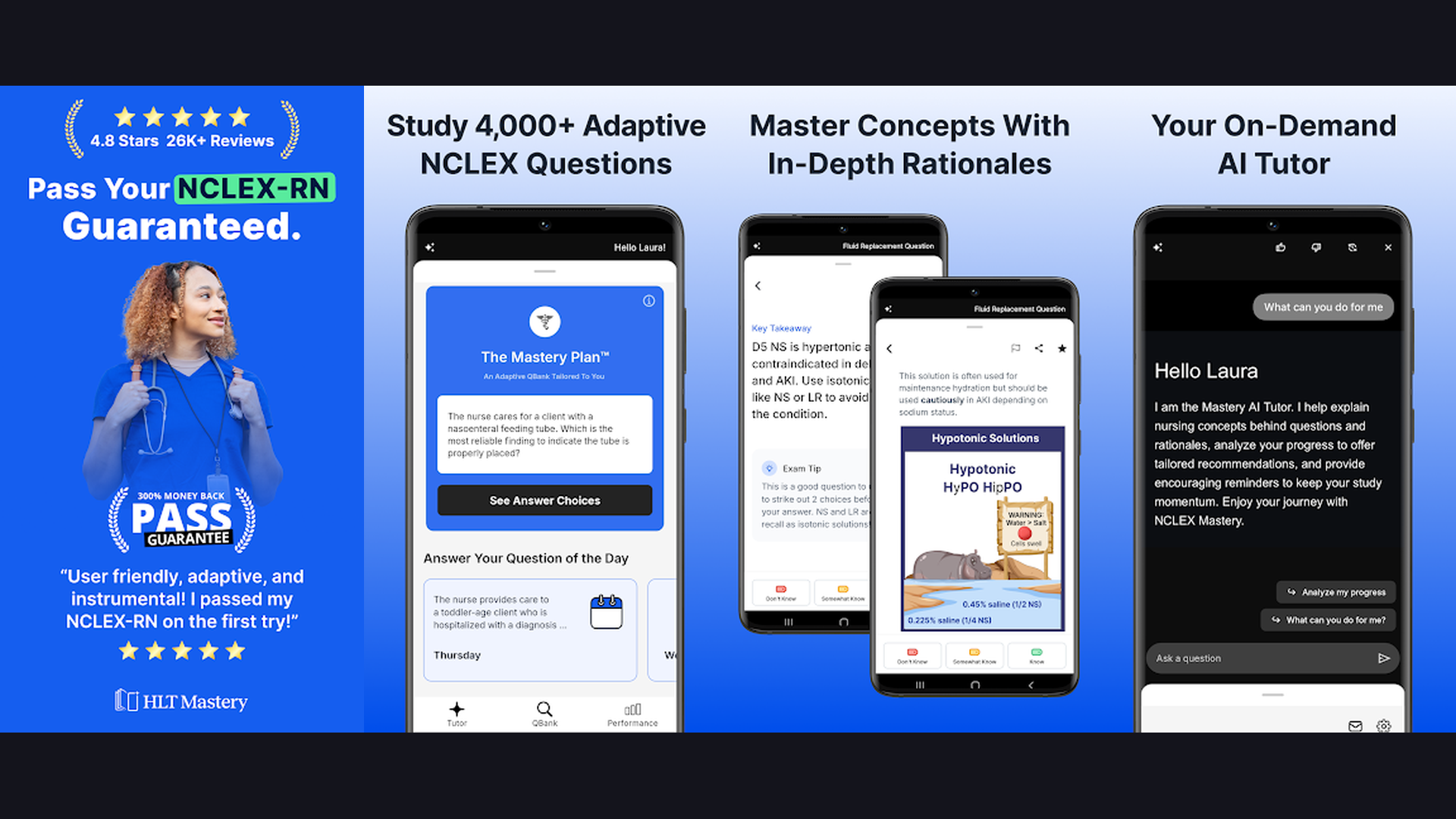 Nursing Central reference app screenshots