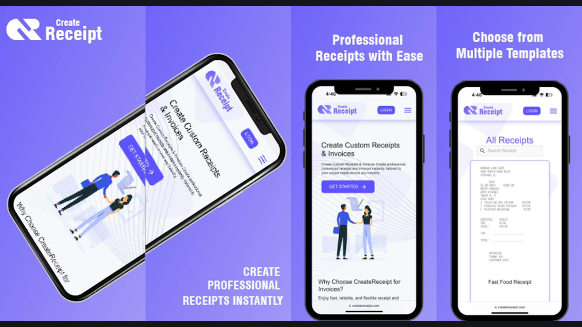Create Receipt - Receipt Maker gameplay and screenshots
