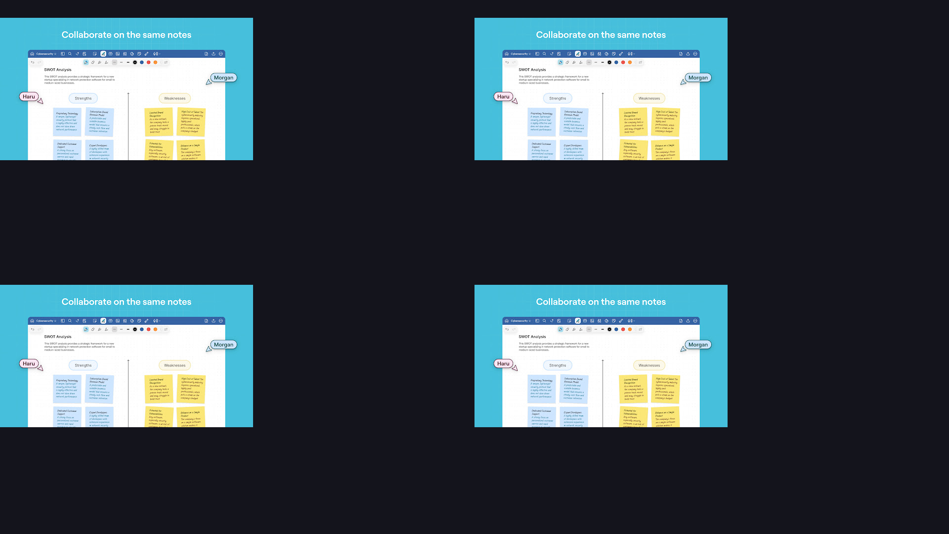 GoodNotes digital planner app screenshots