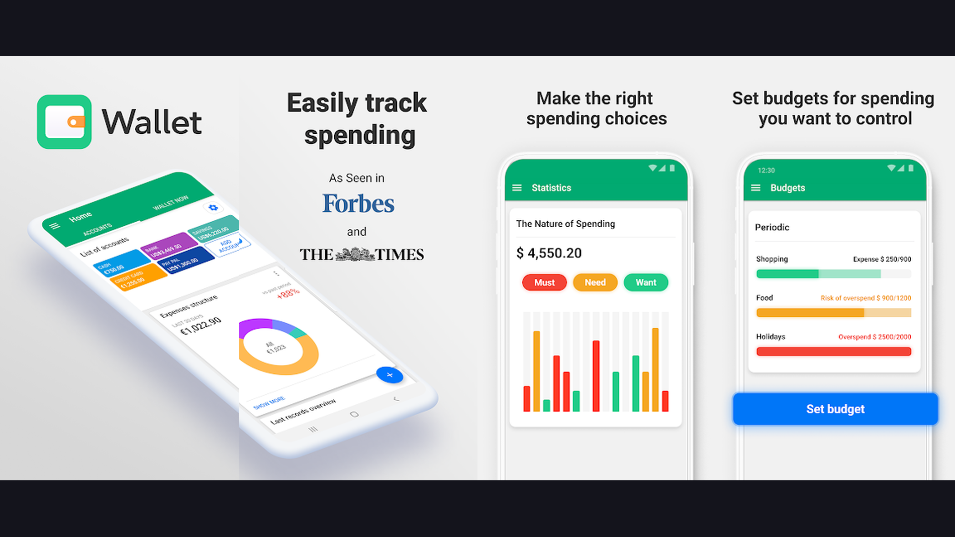 PocketGuard budgeting app for van life