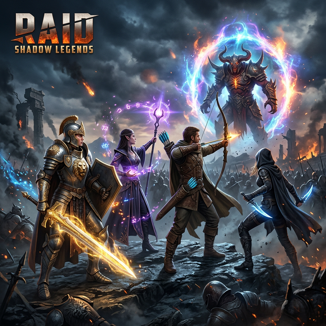 Top Games Like Raid Shadow Legends to Play in 2026