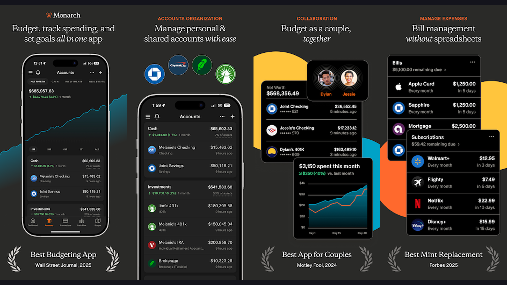 Rocket Money budgeting app for van life