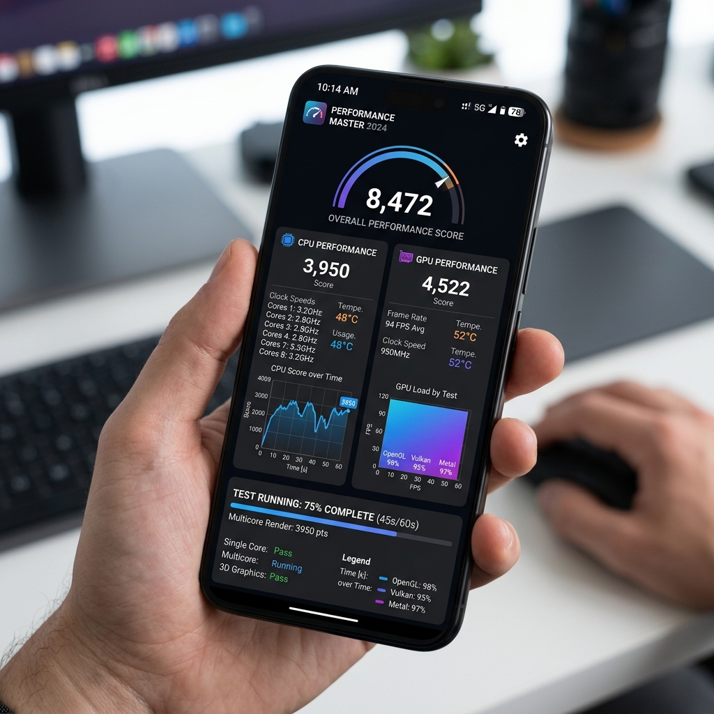 Chipset benchmark and performance testing