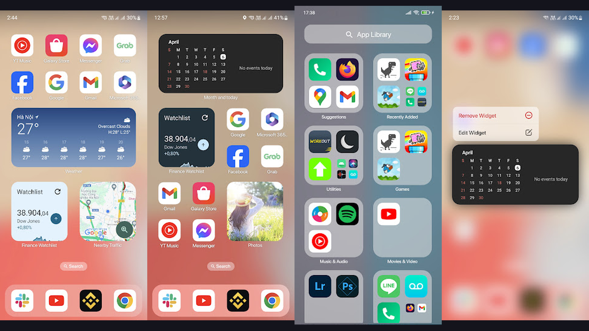 Launcher OS features and interface