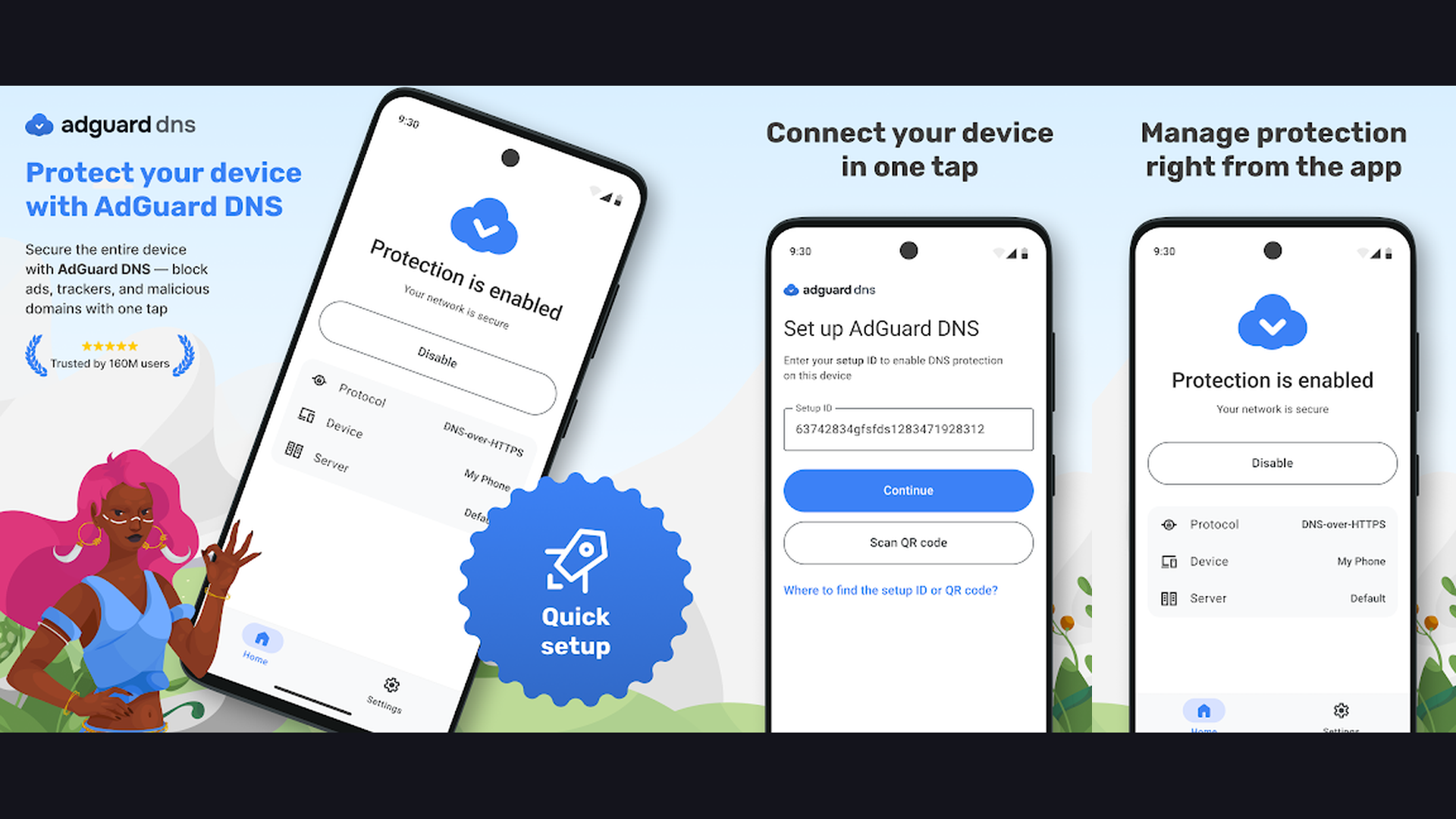 AdGuard Home self-hosted app screenshots