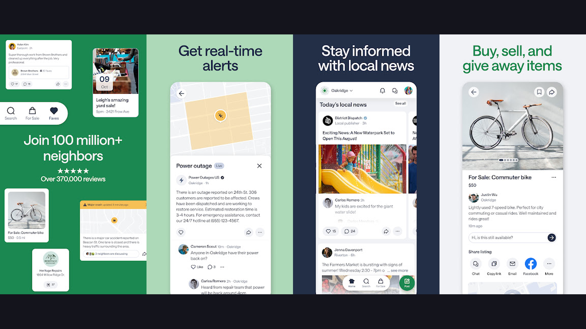 Nextdoor screenshots