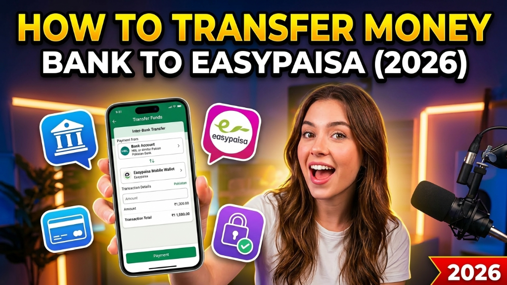 How to Transfer Money from Bank to Easypaisa Account (2026)