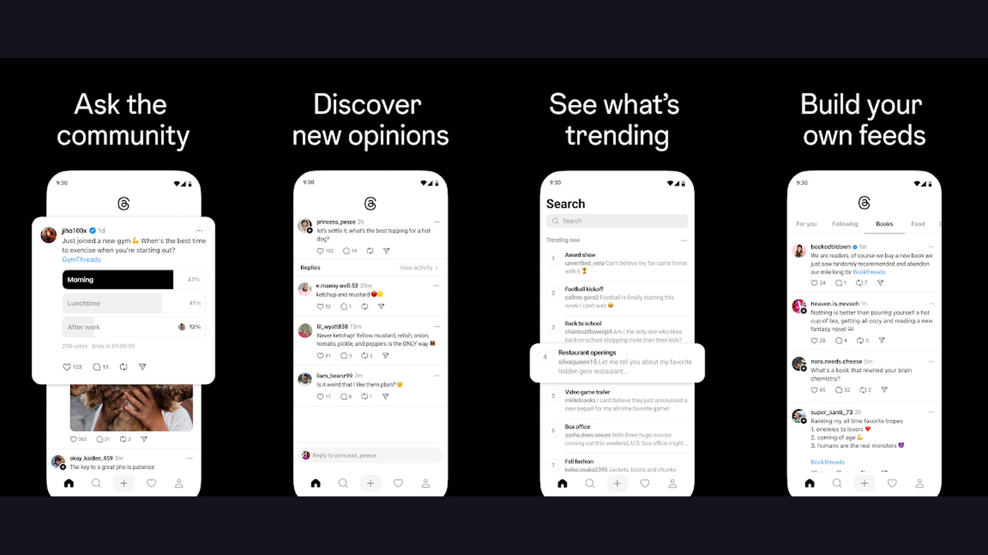 Truth Social app screenshots and features