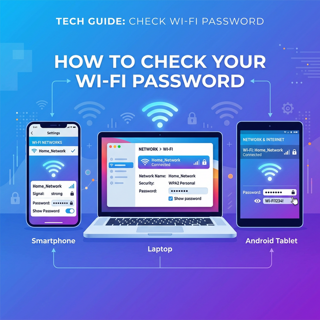 How to Check Wi-Fi Password on Any Device in 2026