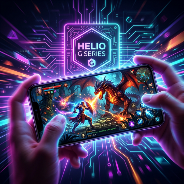 MediaTek Helio G series optimized for mobile gaming performance
