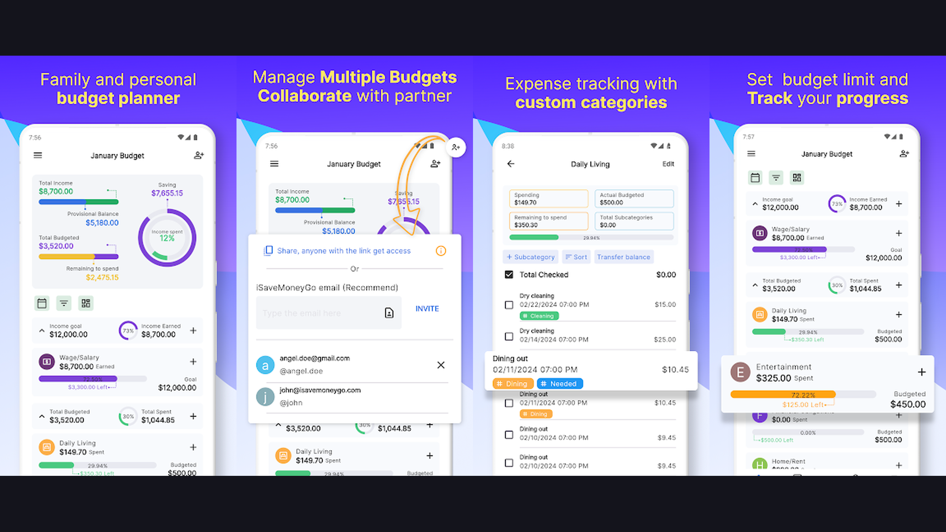 Fudget budgeting app for van life