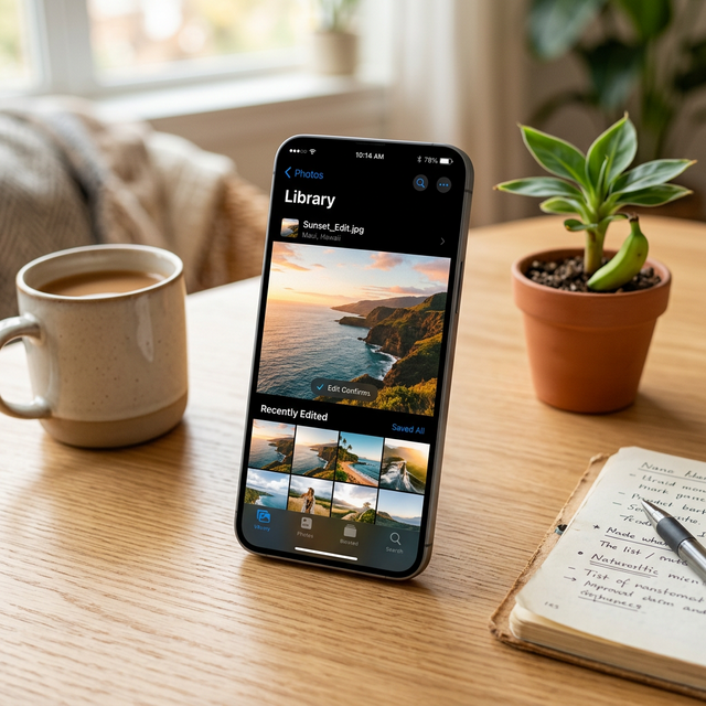 Exporting an edited photo from Picsart to a smartphone gallery