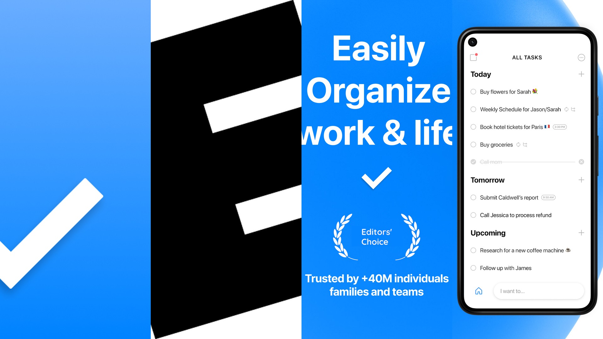 Any.do reminder app features and interface