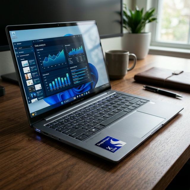 Snapdragon X Elite Laptop Processor Application
