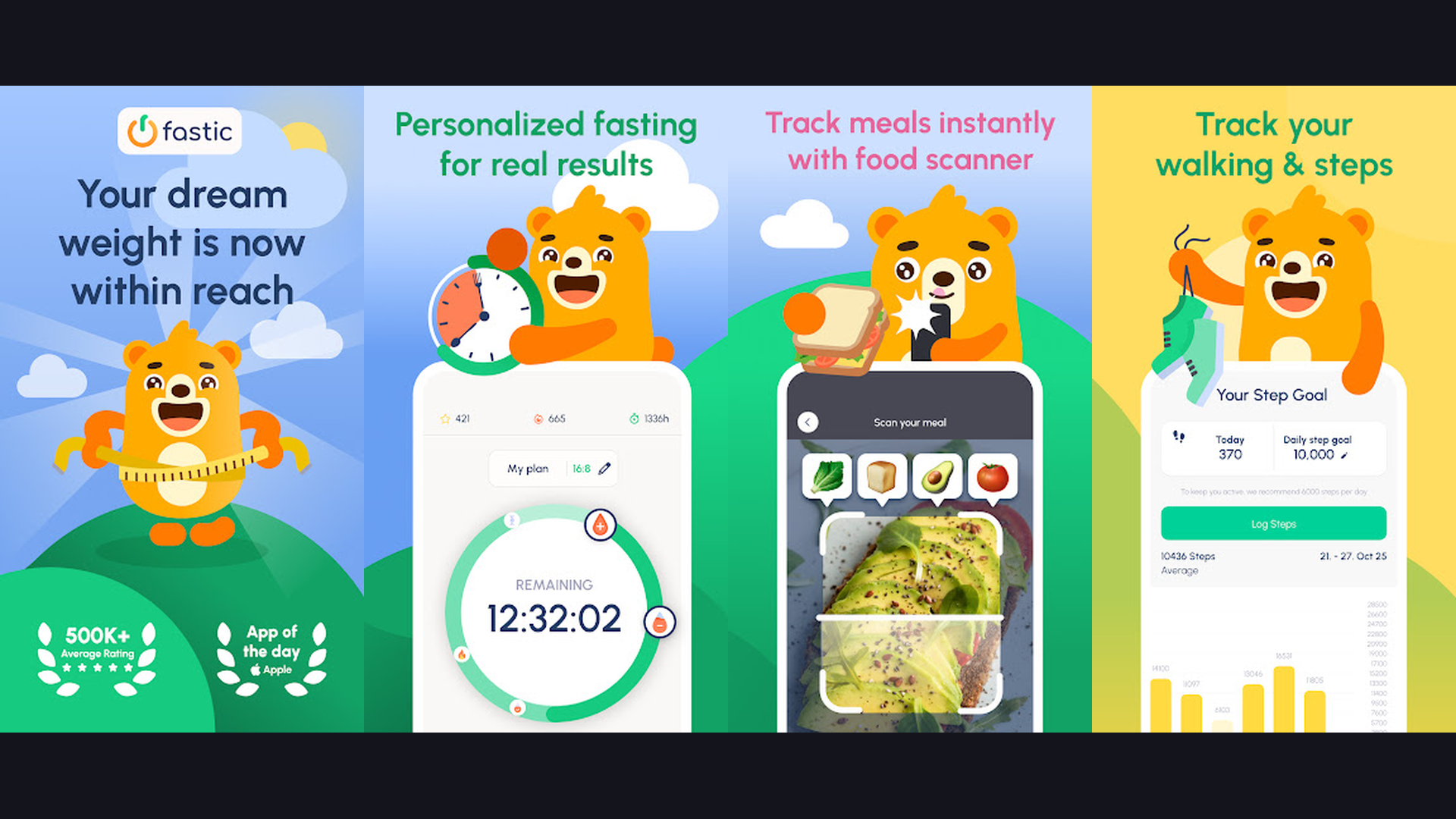 Fastic Flutter app screenshots