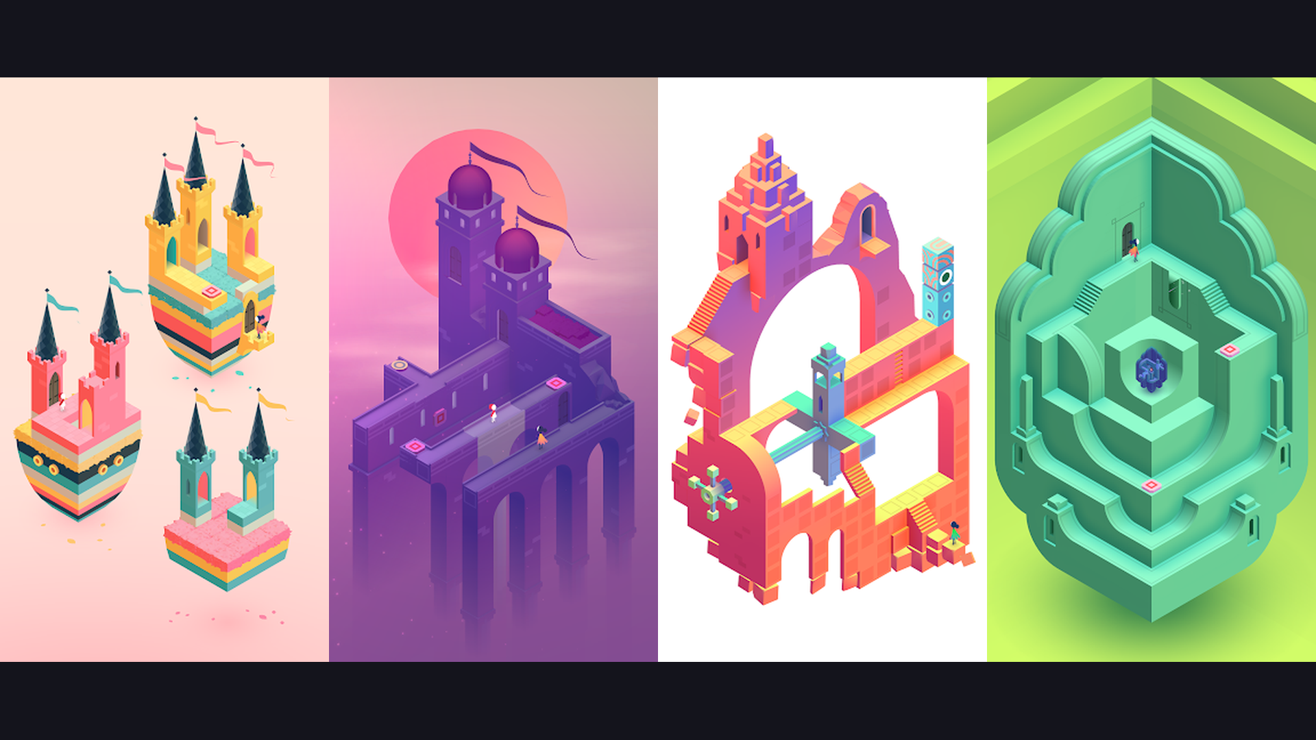 Monument Valley 2 app screenshots
