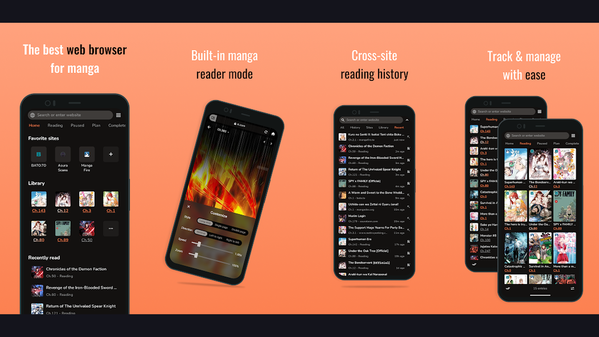 Mihon (Tachiyomi Successor) app screenshots