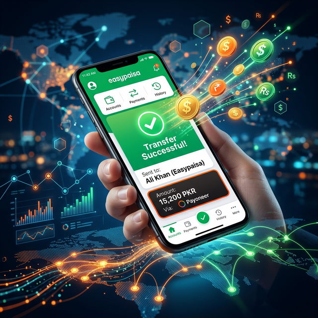 How to Transfer Money from Payoneer to Easypaisa in Pakistan (2026 Guide)