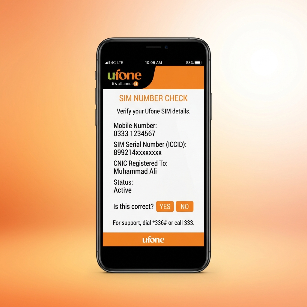 How to Check Ufone Number: 6 Easy Methods (2026 Guide)