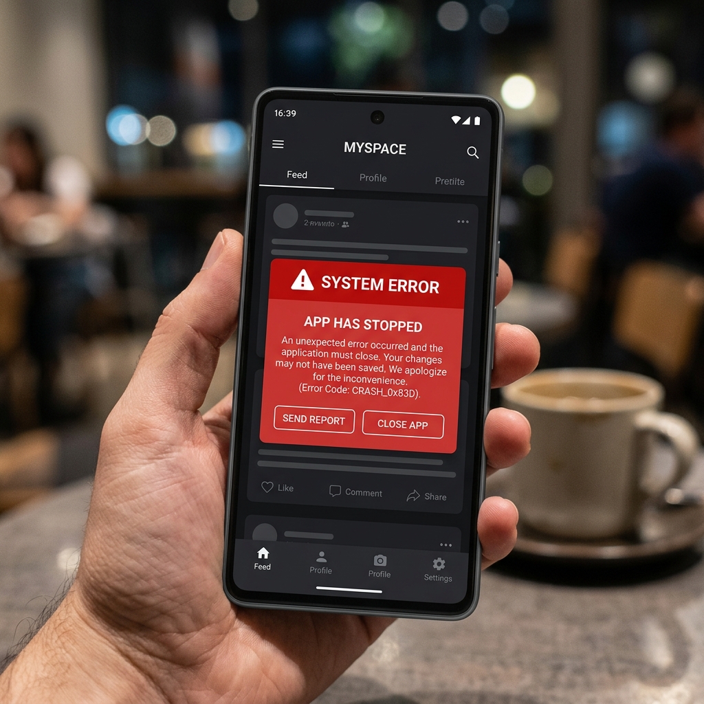 SusBluezilla error message on screen
