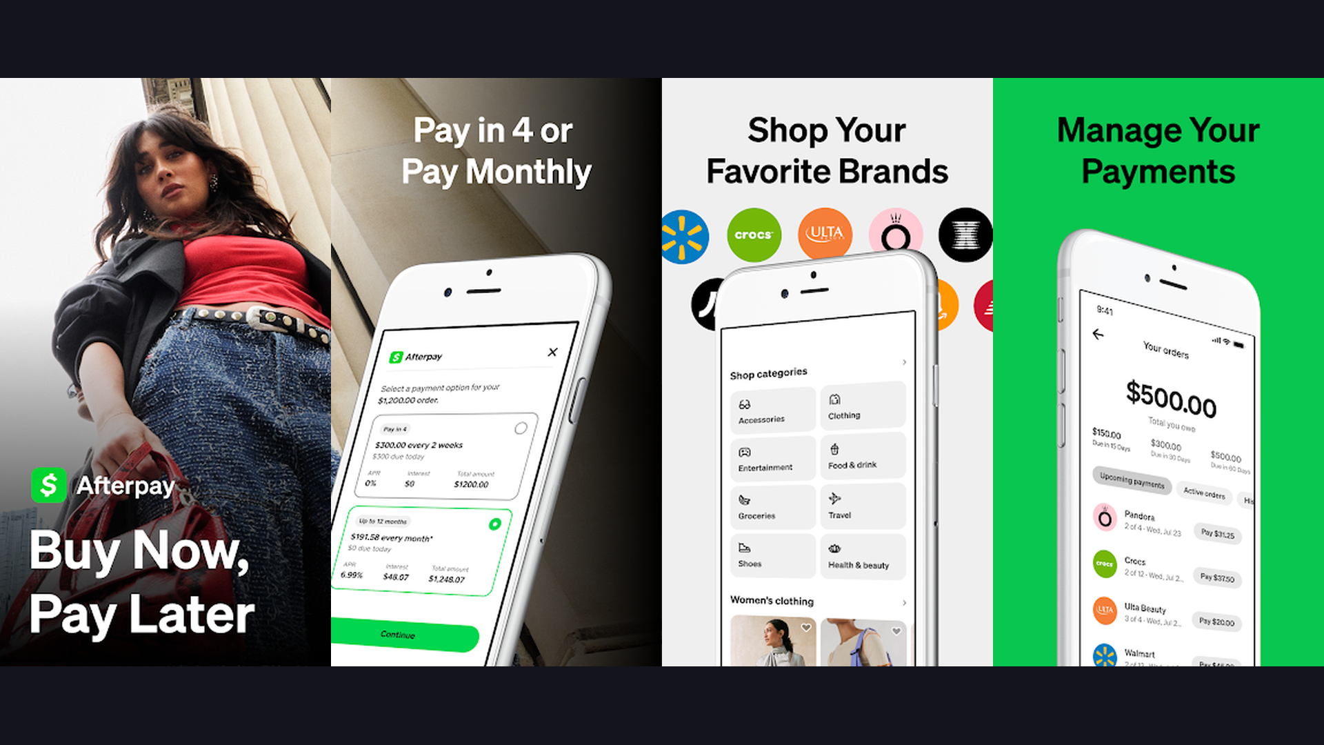 Perpay buy now pay later app screenshots