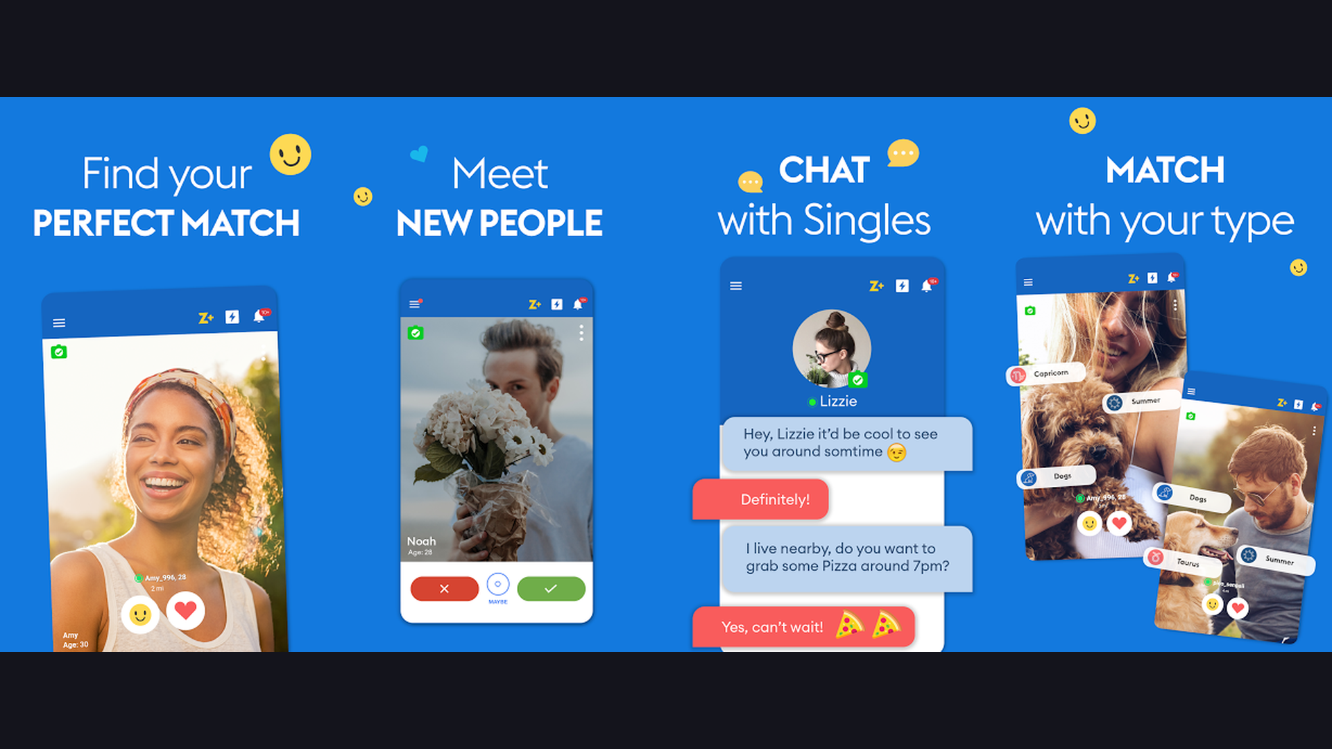 Zoosk dating app screenshots