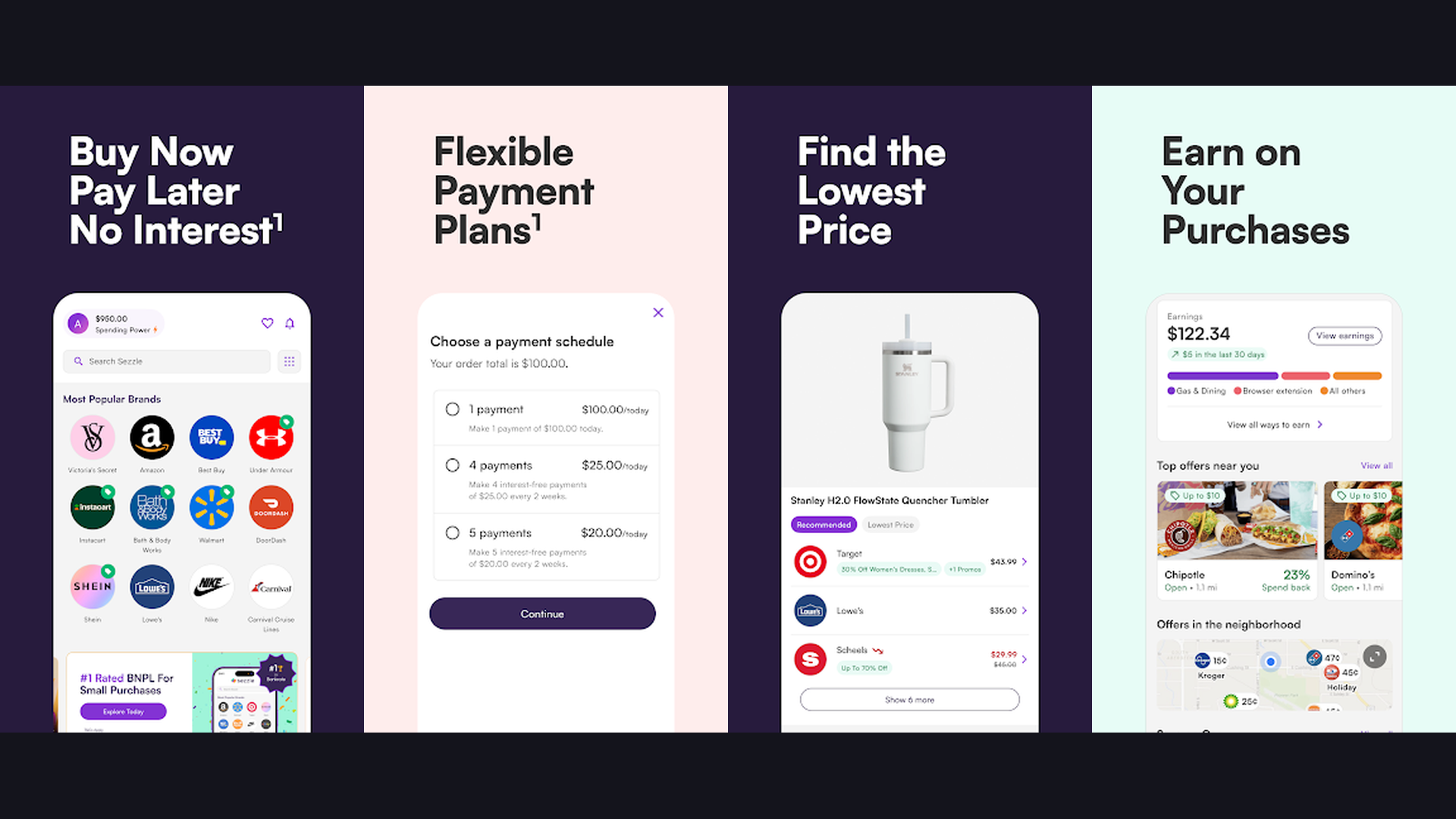 Katapult buy now pay later app screenshots