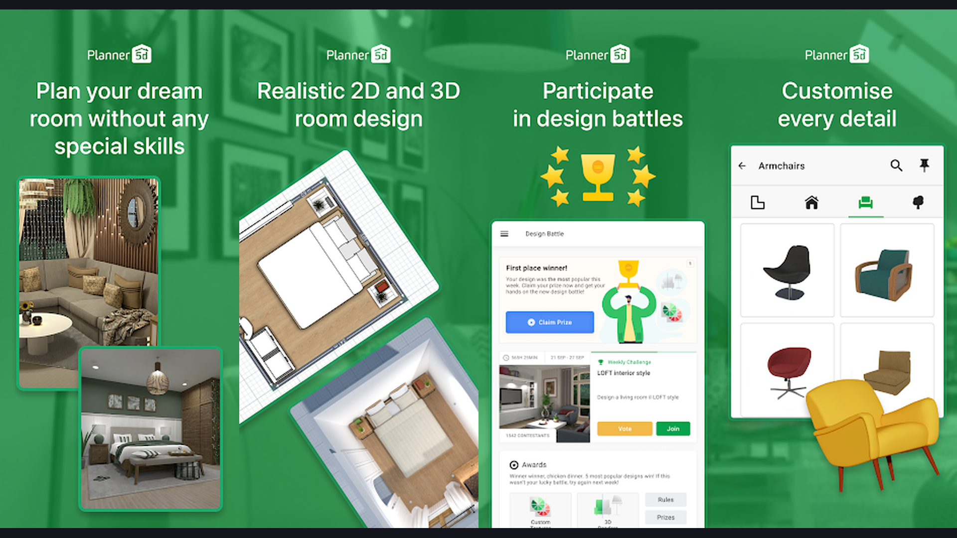 HomeByMe van interior design app