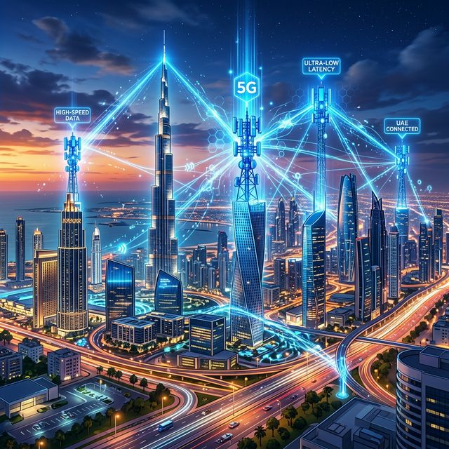 Du high-speed network coverage across the UAE