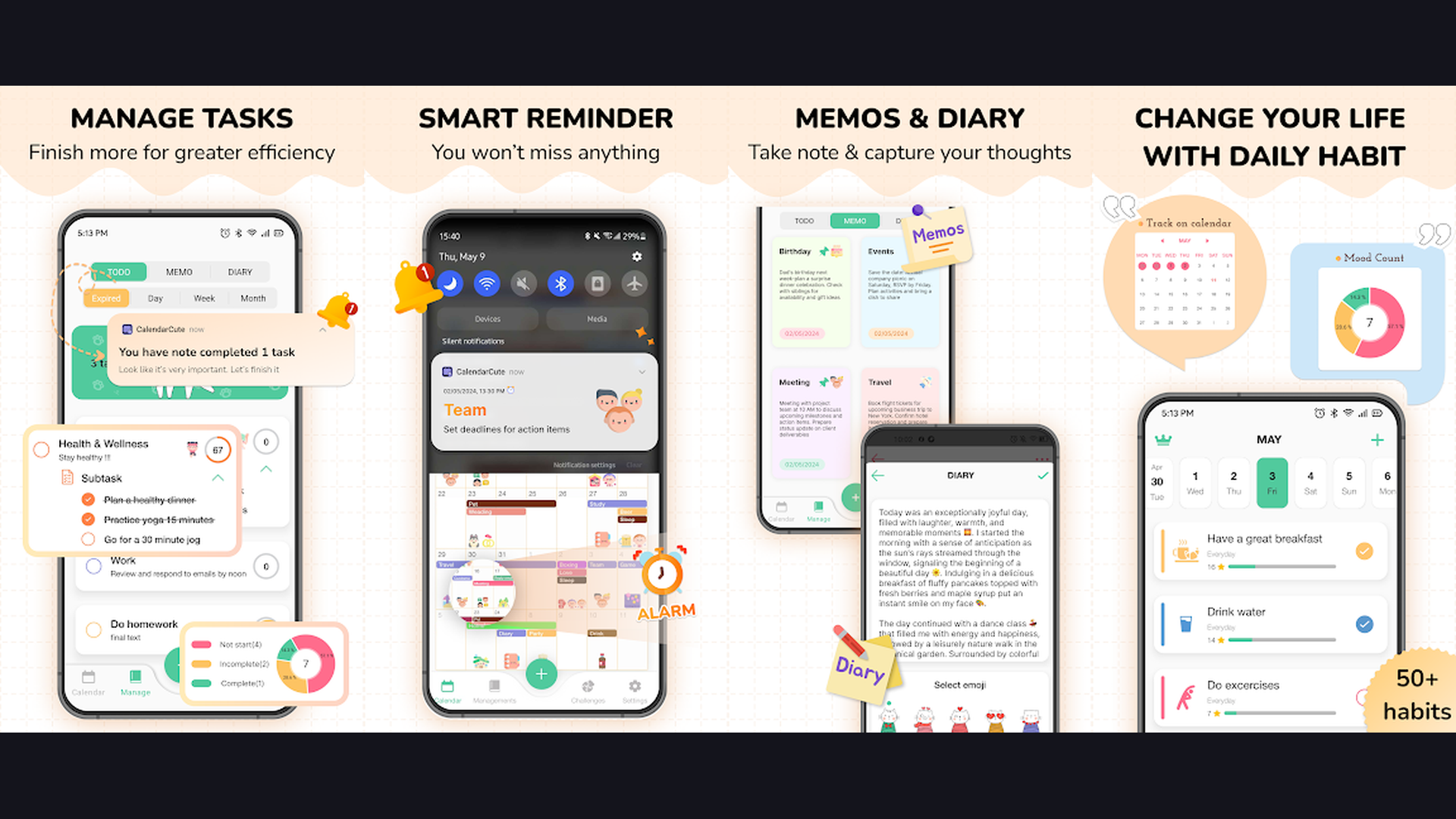 Planner Pro digital planner app screenshots