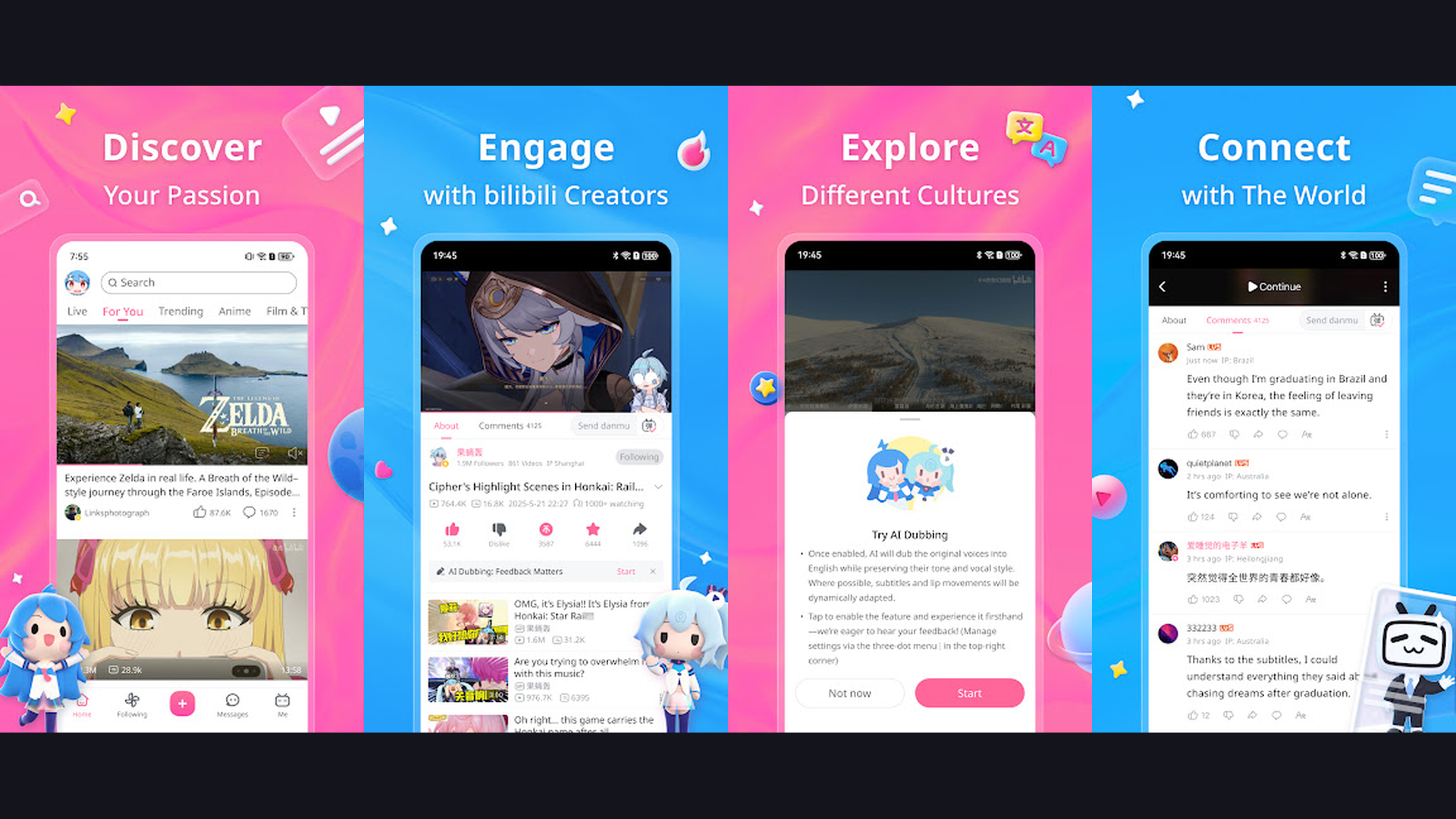 Bilibili anime streaming on Firestick