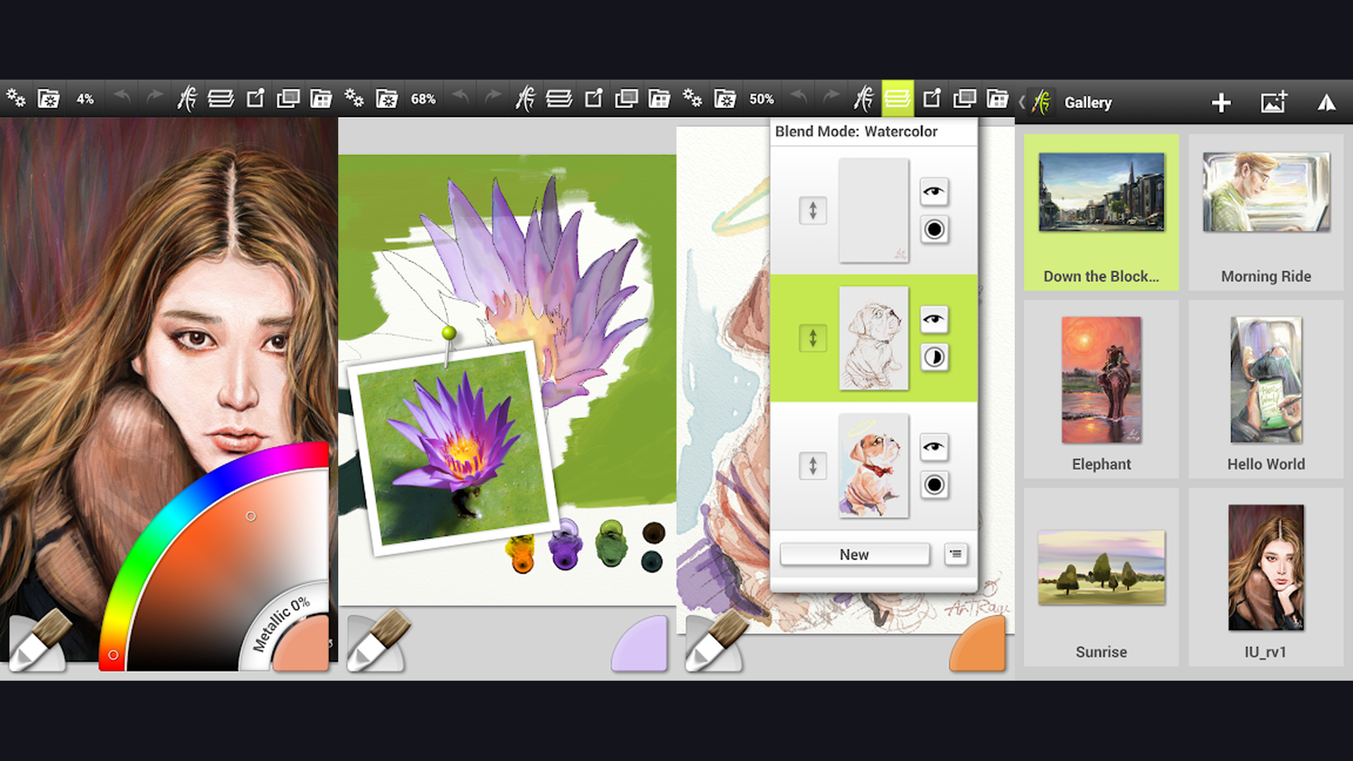 ArtRage app screenshots