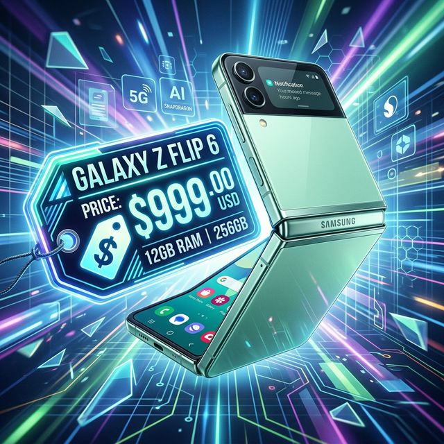 Samsung Galaxy Z Flip 6 Price Tag and Value Assessment