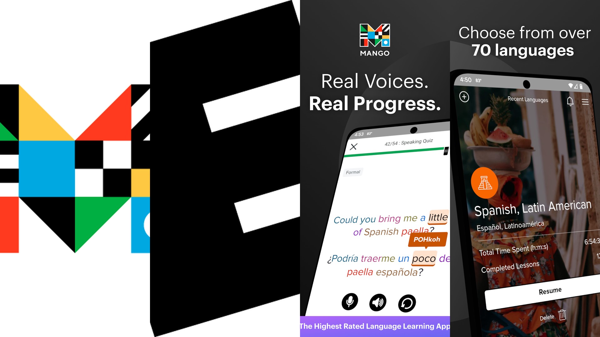Mango Languages language app overview and interface